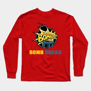 Art of Bombing Comic Logo "Bomb Squad" Long Sleeve T-Shirt